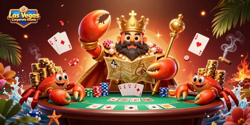 Engage with Las Vegas Corporate Events through dynamic gaming moments in a vibrant casino setting